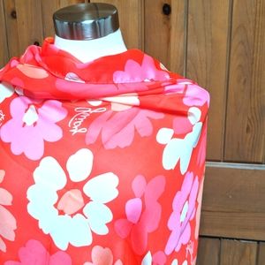 Juicy Couture Flower Scarf